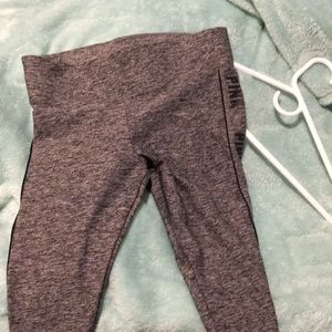 Pink vs gray leggings